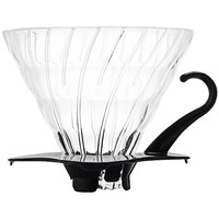 Hario V60 Size 02 Black Glass Coffee Dripper VDG-02B