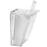 Cal-Mil 793 Wall Mount Scoop Holder with 2 Qt. Scoop and Drip Tray
