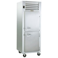 Traulsen G14300 Solid Half Door 1 Section Hot Food Holding Cabinet with Right Hinged Doors