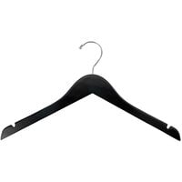 Order Natural Wood Suit Hanger With Chrome Hook - 17