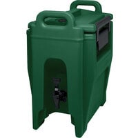 Cambro UC250519 Ultra Camtainers® 2.75 Gallon Kentucky Green Insulated Beverage Dispenser