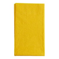 Hoffmaster Sun Yellow 15" x 17" 2-Ply Paper Dinner Napkin - 1000/Case