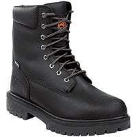 Timberland PRO 8" Direct Attach Men's Black Steel Toe Non-Slip Leather Boot STMA1WDU