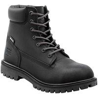 Timberland PRO 6 inch Direct Attach Women's Size 10 Medium Width Black Steel Toe Non-Slip Leather Boot STMA1X83
