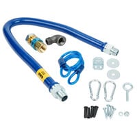 Dormont 16100BPQR48 SnapFast® 48" Gas Connector Kit with Restraining Cable - 1" Diameter