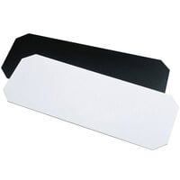 Metro 1824BWI Black and White Reversible Decorator Shelf Inlay 18" x 24"