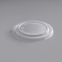 EcoChoice 16-32 oz. Round Compostable PLA Take-Out Lid - 50/Pack