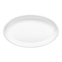 Bauscher Luzifer 19.3 oz. White Oval Porcelain Souffle Dish - 6/Case