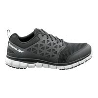 Reebok Work Sublite Men's Black / Gray Soft Toe Non-Slip Athletic Shoe SRB3201