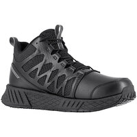 Reebok Work Floatride Energy Tactical Men's Black Composite Toe Non-Slip Mid-High Athletic Shoe SRB3213