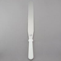 Tablecraft 4212 12 inch Blade Straight Baking / Icing Spatula with ABS Handle