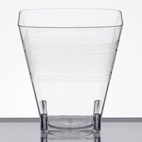 Fineline Wavetrends 1102 Clear Plastic Shot Glass 2 oz. - 432/Case