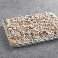 Hahn's Bakery 20-Cut Traditional Cinnamon German Crumb Cake Half Sheet 11 lb. - 2/Case