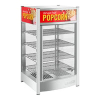 ServIt 12" Popcorn Self-Service Countertop Display Warmer with 4 Shelves