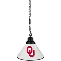 Holland Bar Stool Oklahoma University Logo Pendant Light with Black Finish