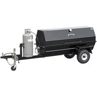 Meadow Creek PR72GT 72" Gas Pig Roaster with Trailer