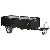 Meadow Creek BBQ96 Chicken Cooker Trailer with Three Pits