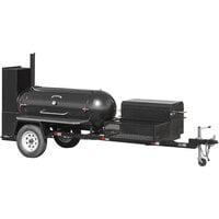 Meadow Creek TS250 250 Gallon Barbecue Smoker with Trailer