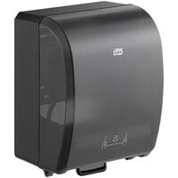 Tork 772828 Black Mechanical Paper Towel Dispenser H80