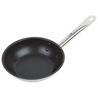 Vollrath N3817 Optio 7 inch Stainless Steel Non-Stick Fry Pan with Aluminum-Clad Bottom