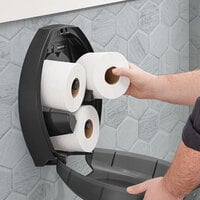 Tork Universal T34 3 3/4 inch x 4 inch 2-Ply Standard 616 Sheet Toilet Paper Roll - 48/Case