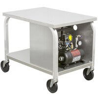 DoughXpress DXC-3AC Mobile Cart with Air Compressor for Air Operated Dough Presses
