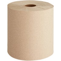 Tork Universal Embossed Natural Kraft 1-Ply Paper Towel Roll H21, 800 Feet / Roll - 6/Case
