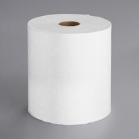 Tork Universal White 1-Ply Paper Towel Roll H21, 800 Feet / Roll - 6/Case
