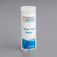 Hydrion WN56 Wine pH 2.7-4.7 Test Strips - 100 Count Vial
