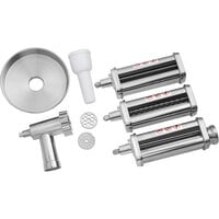 Meat Grinder and Pasta Roller / Cutter Attachment Kit for #5 Hub