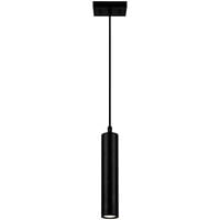 Canarm Carver Matte Black Modern Pendant Light - 120V, 50W