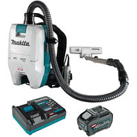 Makita GCV05T1X 40V Max XGT 0.5 Gallon Cordless Backpack Vacuum Kit with HEPA Filtration 5.0 Ah