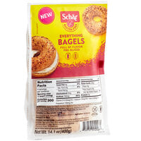 Schar Gluten-Free Everything Pre-Sliced Bagel 4-Count - 4/Case