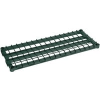 Metro 1836DRK3 36" x 18" Metroseal 3 Heavy Duty Dunnage Shelf with Wire Mat - 1600 lb. Capacity