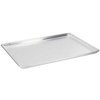 Vollrath 9002 Wear-Ever Full Size 18 Gauge 18" x 26" Wire in Rim Aluminum Bun / Sheet Pan