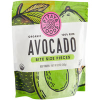Pitaya Foods IQF Organic Avocado Pieces 12 oz. - 8/Case