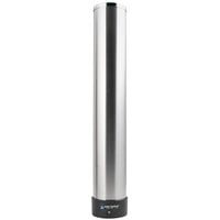 San Jamar C3200P Pull-Type Stainless Steel Wall Mount 6 - 10 oz. Cup Dispenser