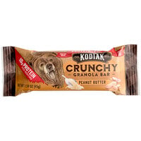 Kodiak Cakes 2-Count (1.59 oz.) Peanut Butter Crunchy Granola Bar - 12/Box
