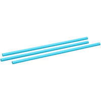 Phade 7 3/4" Jumbo Unwrapped Blue Compostable Straw - 6000/Case