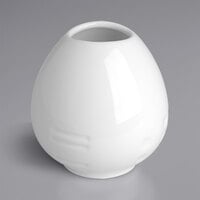 RAK Porcelain Ivoris Pixel 3 9/16" White Flower Vase - 6/Case