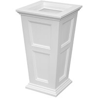 Mayne Fairfield 16 inch x 16 inch x 28 5/16 inch White Planter