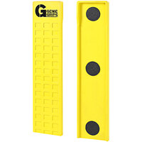 GenieGrips 6" x 25 1/2" Yellow Magnetic Forklift Cushions CUSHION150x650