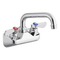 Regency Wall Mount Faucet with 6 inch Swing Spout and 4 inch Centers