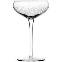 Reserve by Libbey Renewal 9 oz. Crosshatch Coupe Glass - 12/Case