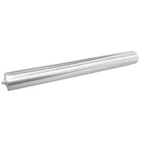 Lavex 22" x 1 1/2" Galvanized Steel Roller for 24" Wide Gravity Conveyors - 36 lb. Capacity