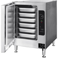 Cleveland 22CET6.1 SteamChef 6 Pan Electric Countertop Convection Steamer - 208V, 3 Phase, 12 kW