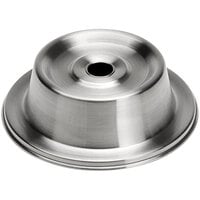 American Metalcraft 5 5/8 inch - 6 inch Stainless Steel Plate Cover for Standard or Wide Foot Plates PC0600S