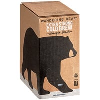 Wandering Bear Bag in Box Organic Straight Black Cold Brew Coffee 96 fl. oz. - 3/Case