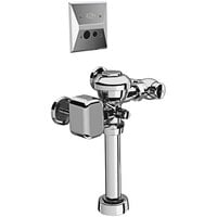 Zurn Elkay ZEMS6000AV-MOB-IS-W1 11 1/2" Aquaflush Chrome Plated Automatic Exposed Hardwired Flush Valve for Water Closets with AquaVantage TPE Diaphragm and Front Override - 1.1 GPF
