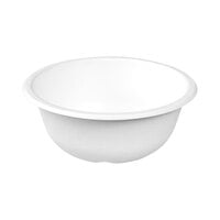 Solia 14 oz. White Sugarcane Pulp Ming Bowl - 600/Case